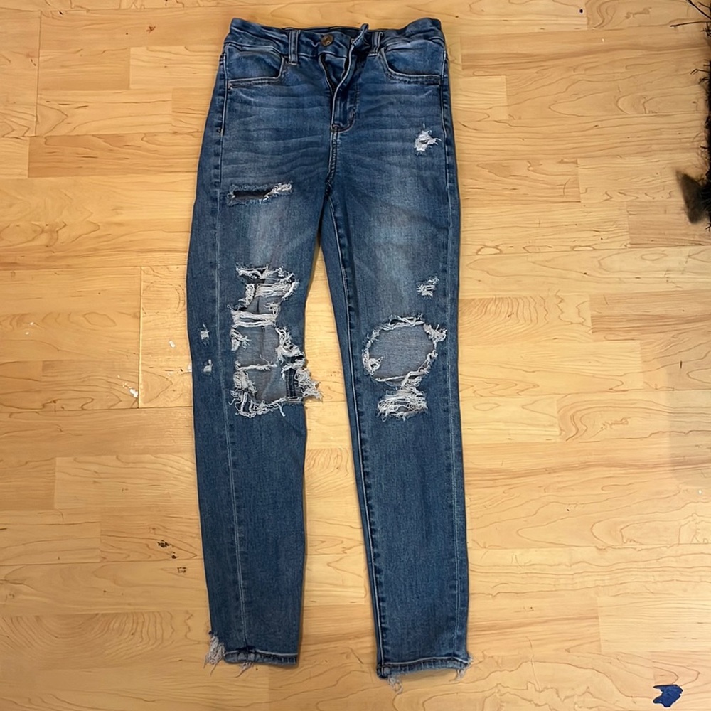 American Eagle Ripped Jeans